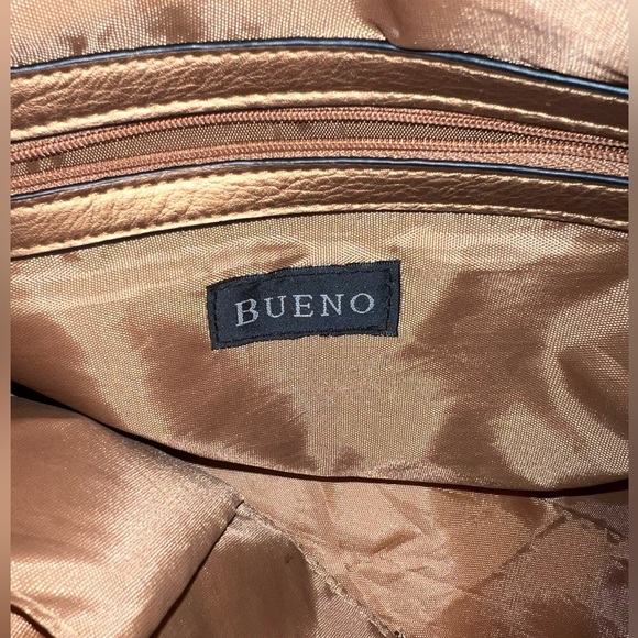 Bueno Bronze Metallic Handbag – Excellent Condition - Picture 7 of 16